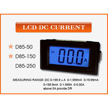 (D85-250) LCD DC Current Compteur numérique